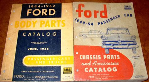 49 Ford parts catalog